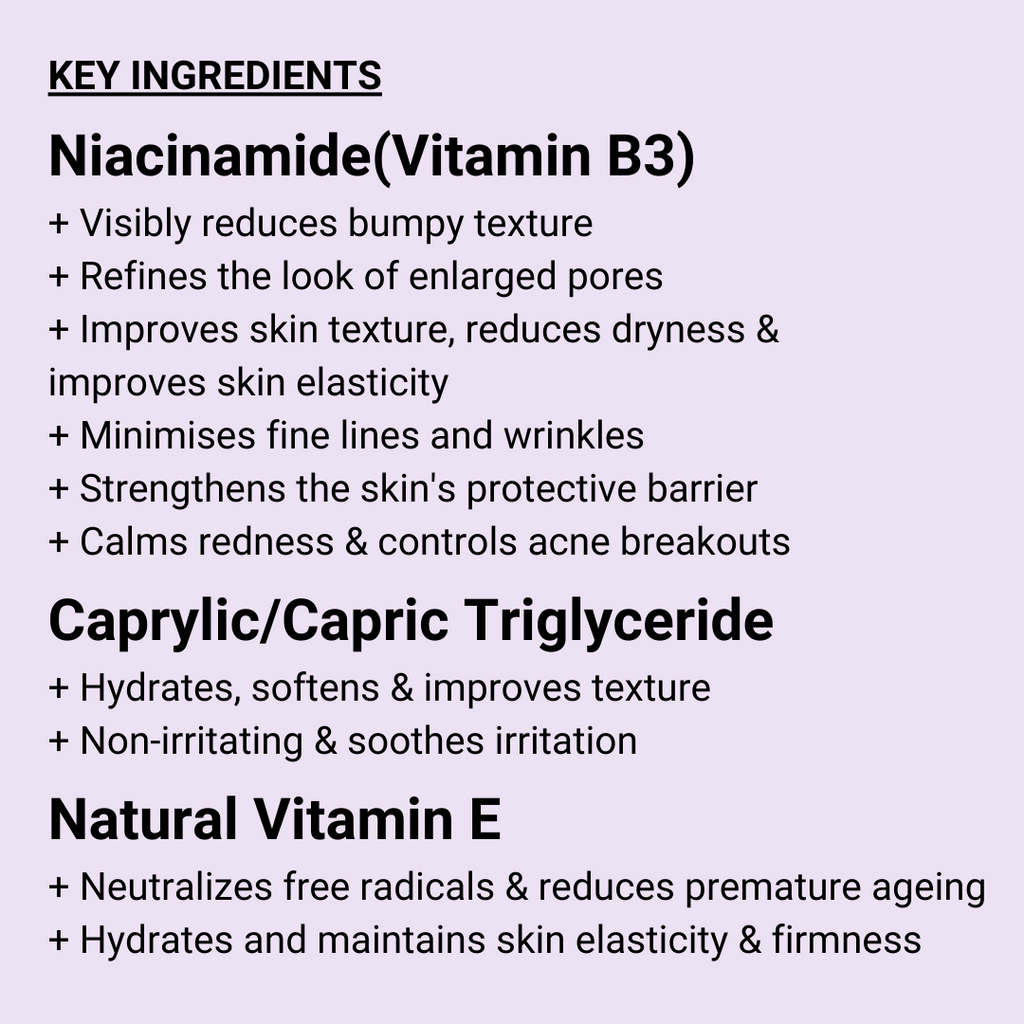 Benefits of Niacinamide